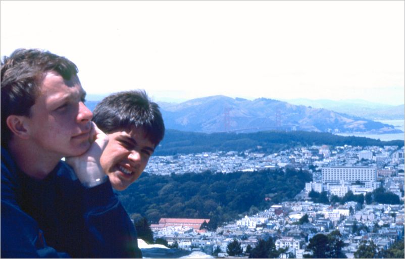 Eric, Richie, and the Golden Gate Bridge